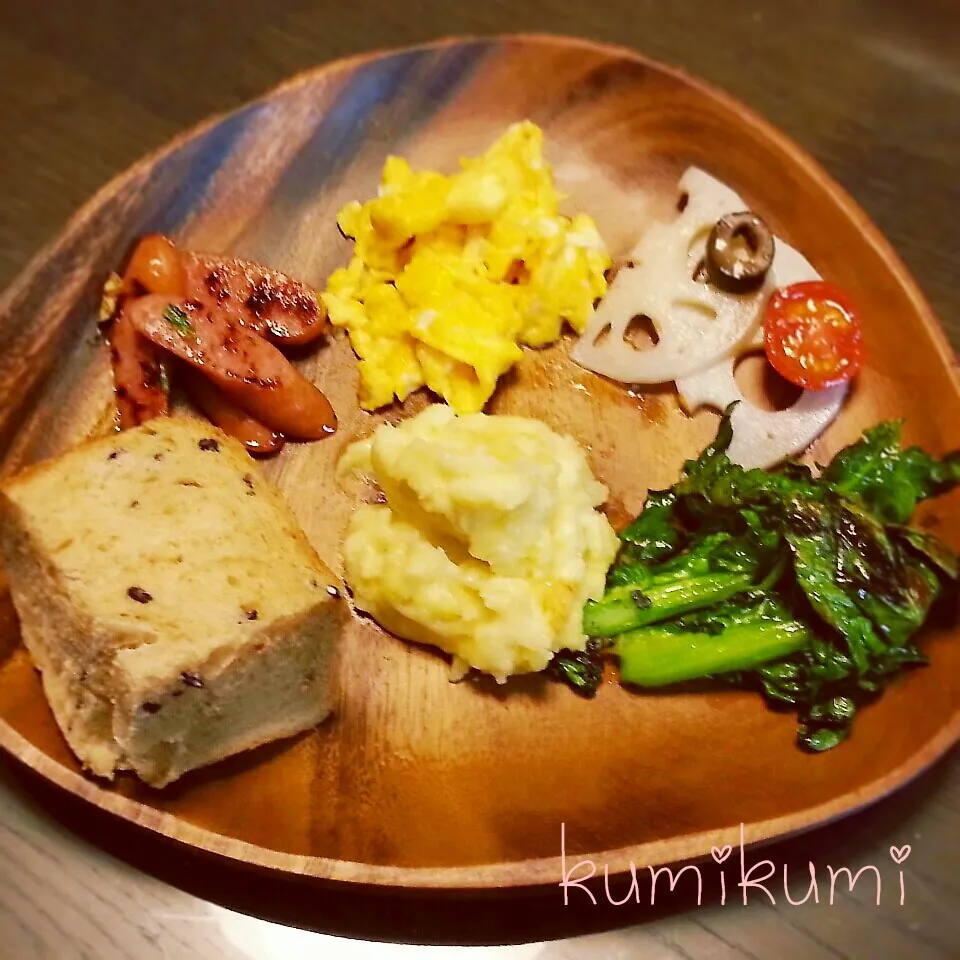 寄せ集め朝食～！|木もれ日食堂さん