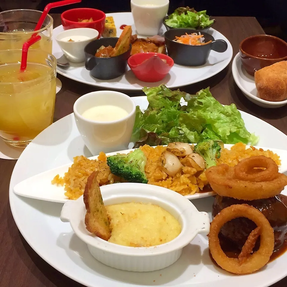 Snapdishの料理写真:スペイン料理のランチ(^_-)☆|tamemitiさん