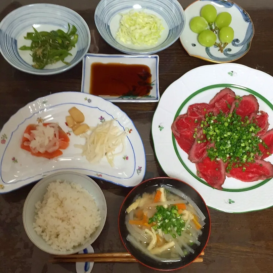 今朝の朝食。召し上がれ！さぁ行ってらっしゃい(^_-)☆|tamemitiさん