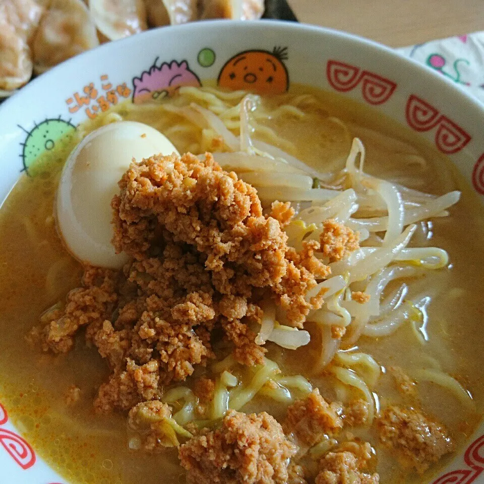 Snapdishの料理写真:味噌ラーメン|クマ☆ゆうきさん