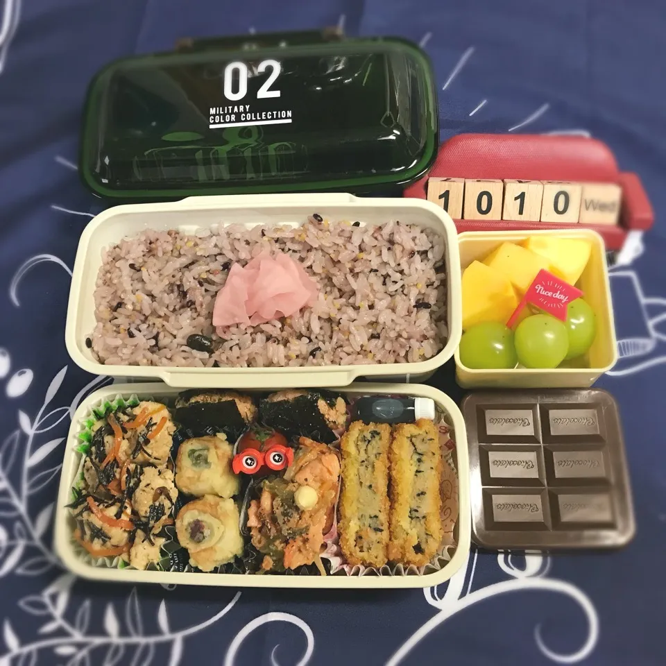 Snapdishの料理写真:旦那さんのお弁当|みきじょ〜さん