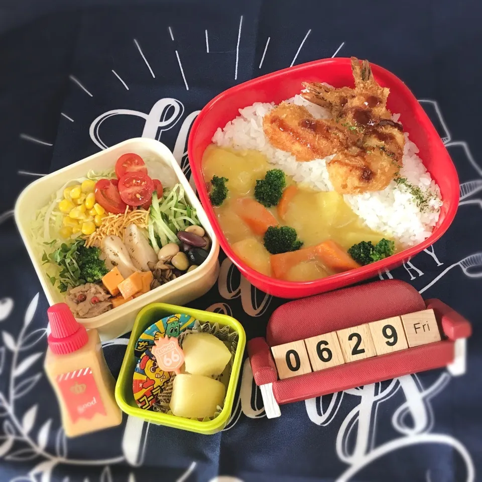 Snapdishの料理写真:旦那さんのお弁当|みきじょ〜さん