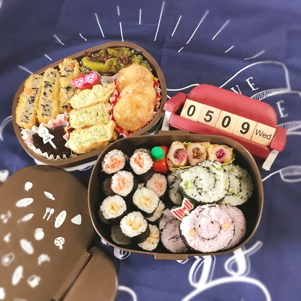 Snapdishの料理写真:旦那さんのお弁当|みきじょ〜さん