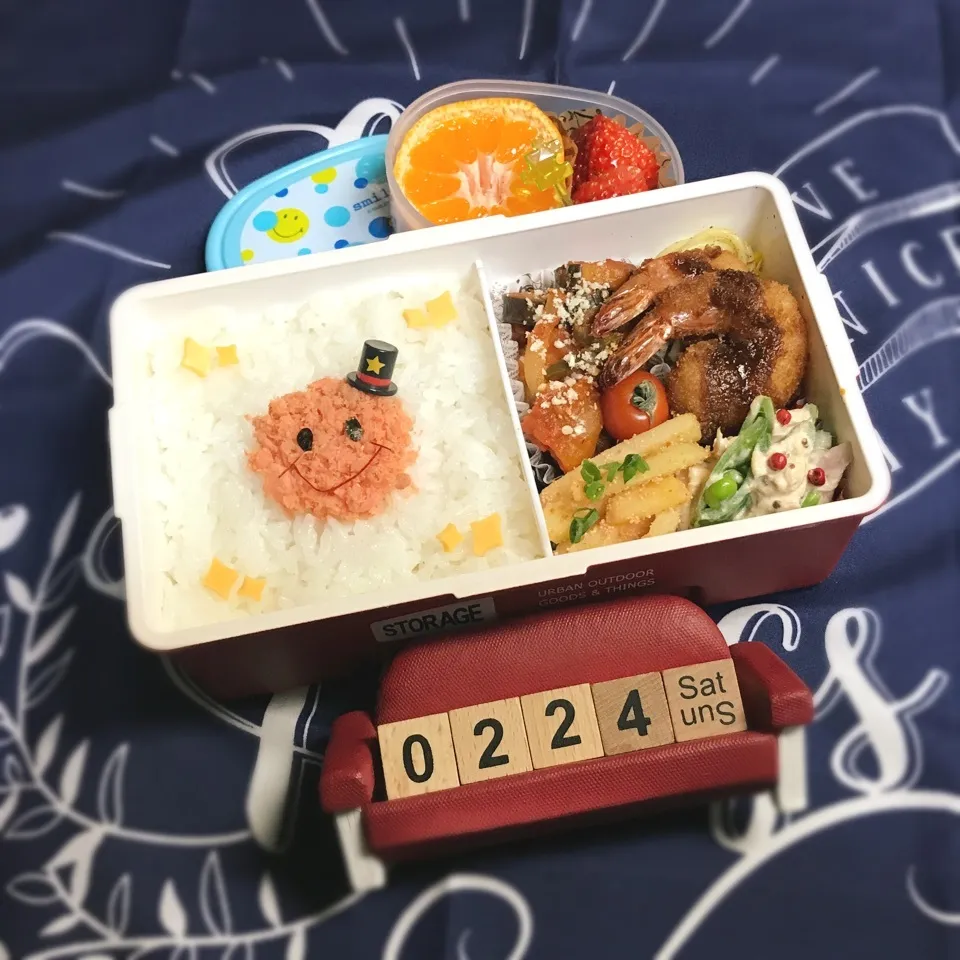 Snapdishの料理写真:旦那さんのお弁当|みきじょ〜さん