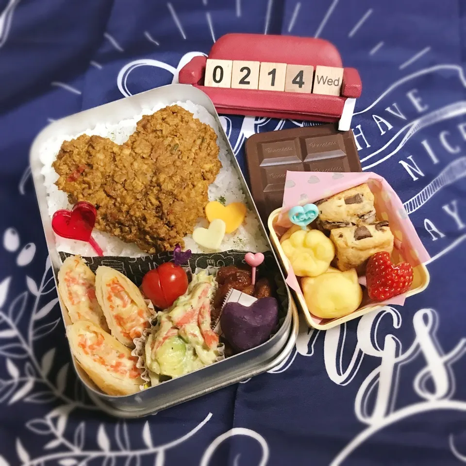 Snapdishの料理写真:旦那さんのお弁当|みきじょ〜さん