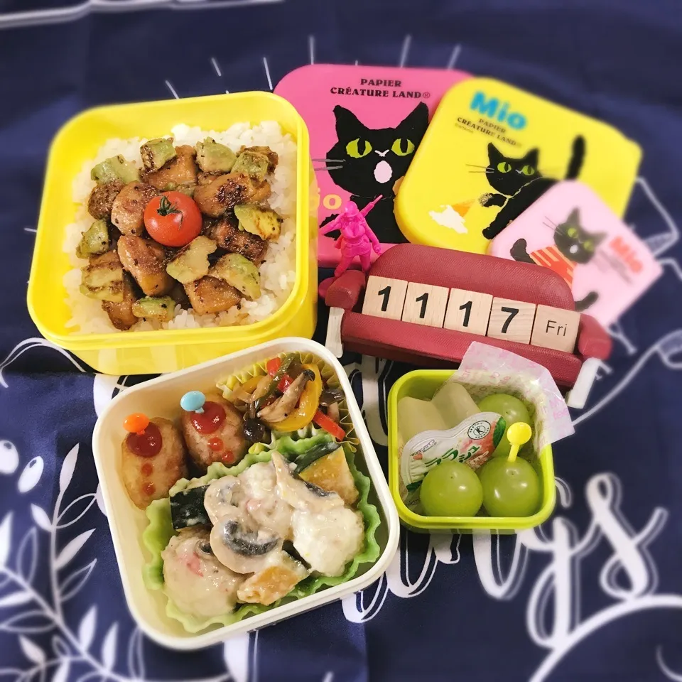 Snapdishの料理写真:旦那さんのお弁当|みきじょ〜さん