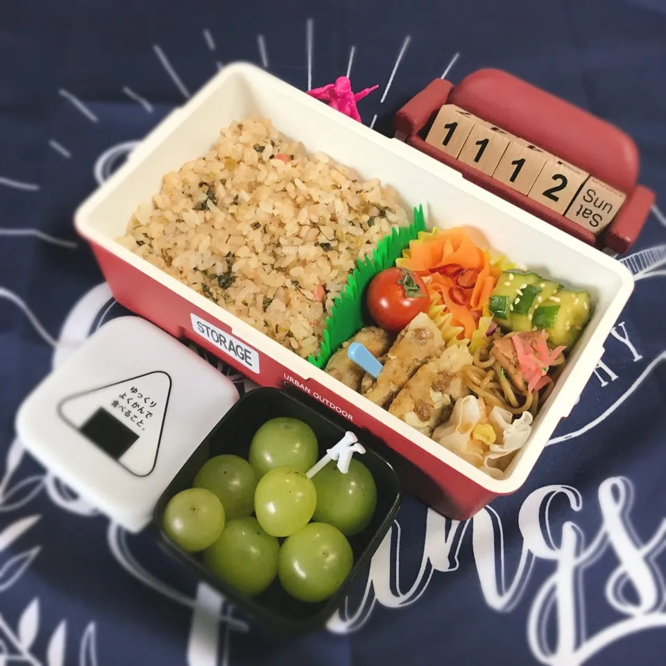 Snapdishの料理写真:旦那さんのお弁当|みきじょ〜さん