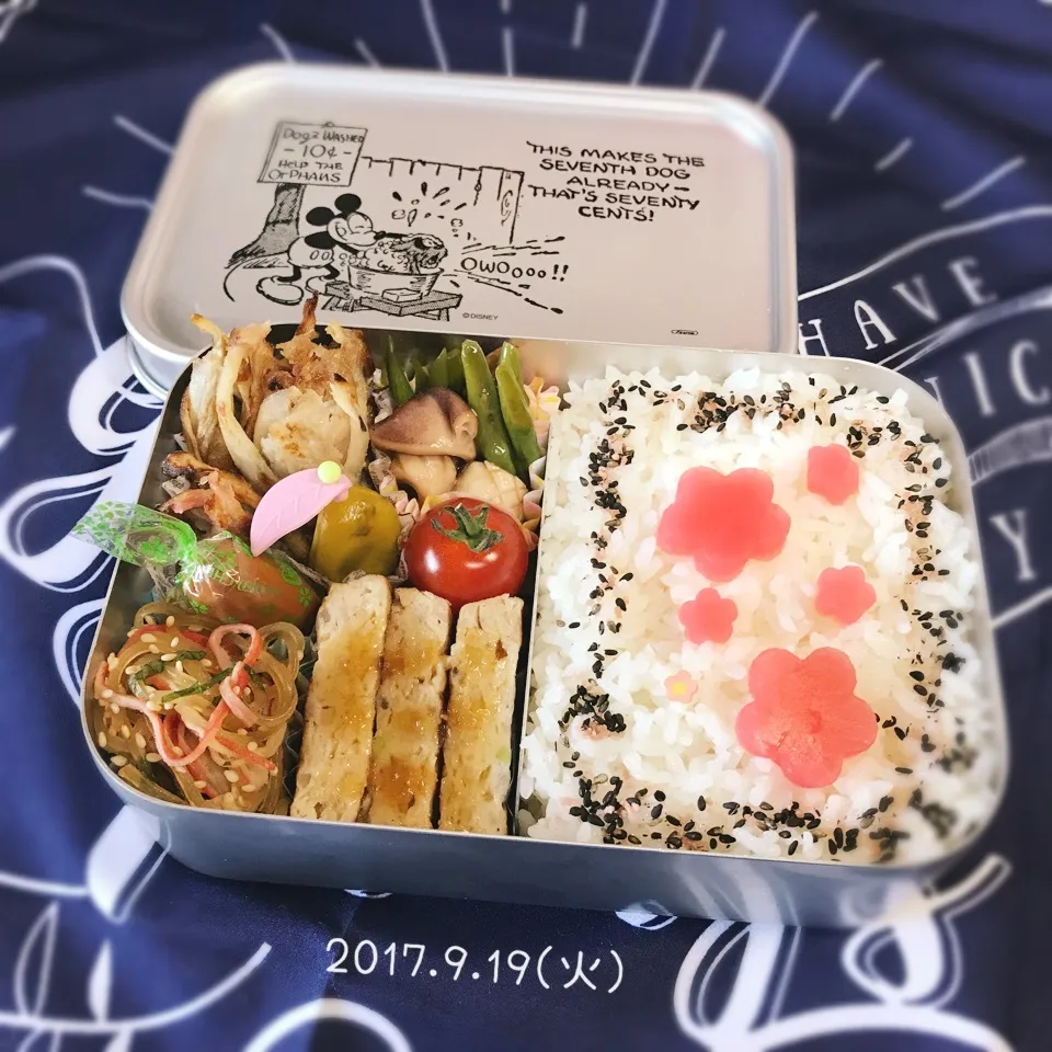 Snapdishの料理写真:旦那さんのお弁当|みきじょ〜さん