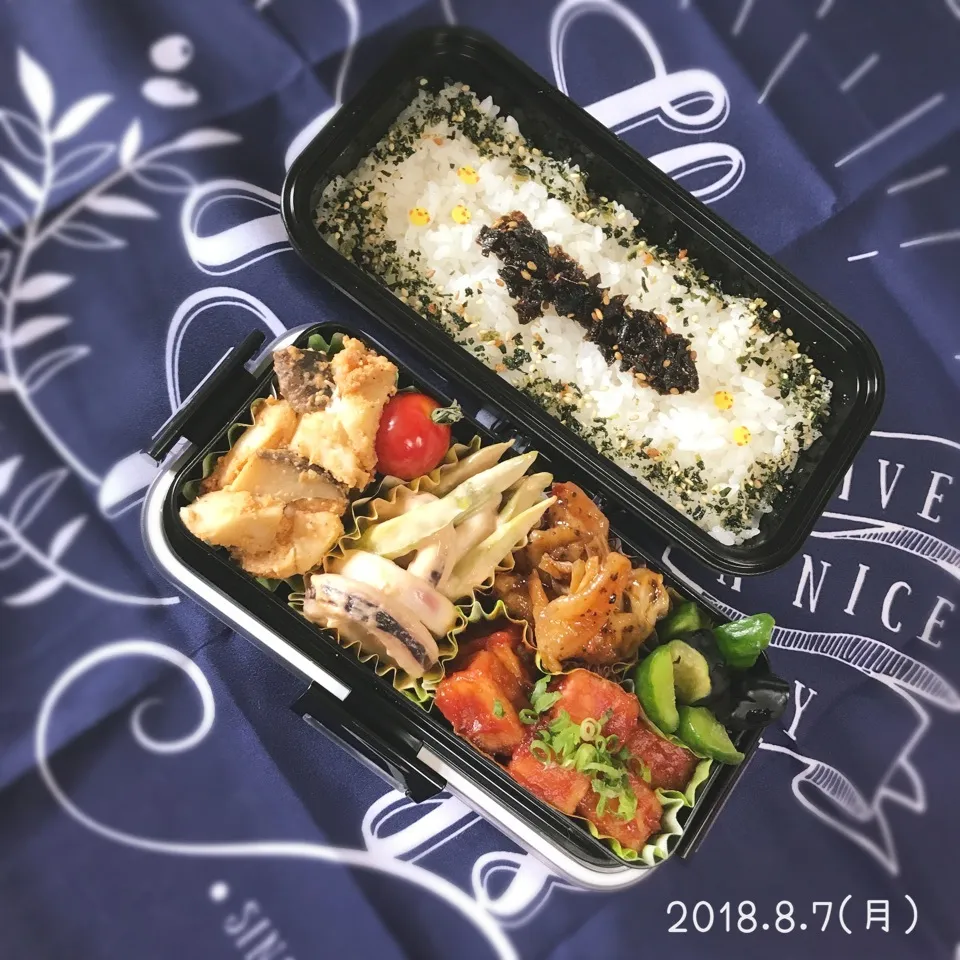 Snapdishの料理写真:旦那さんのお弁当|みきじょ〜さん