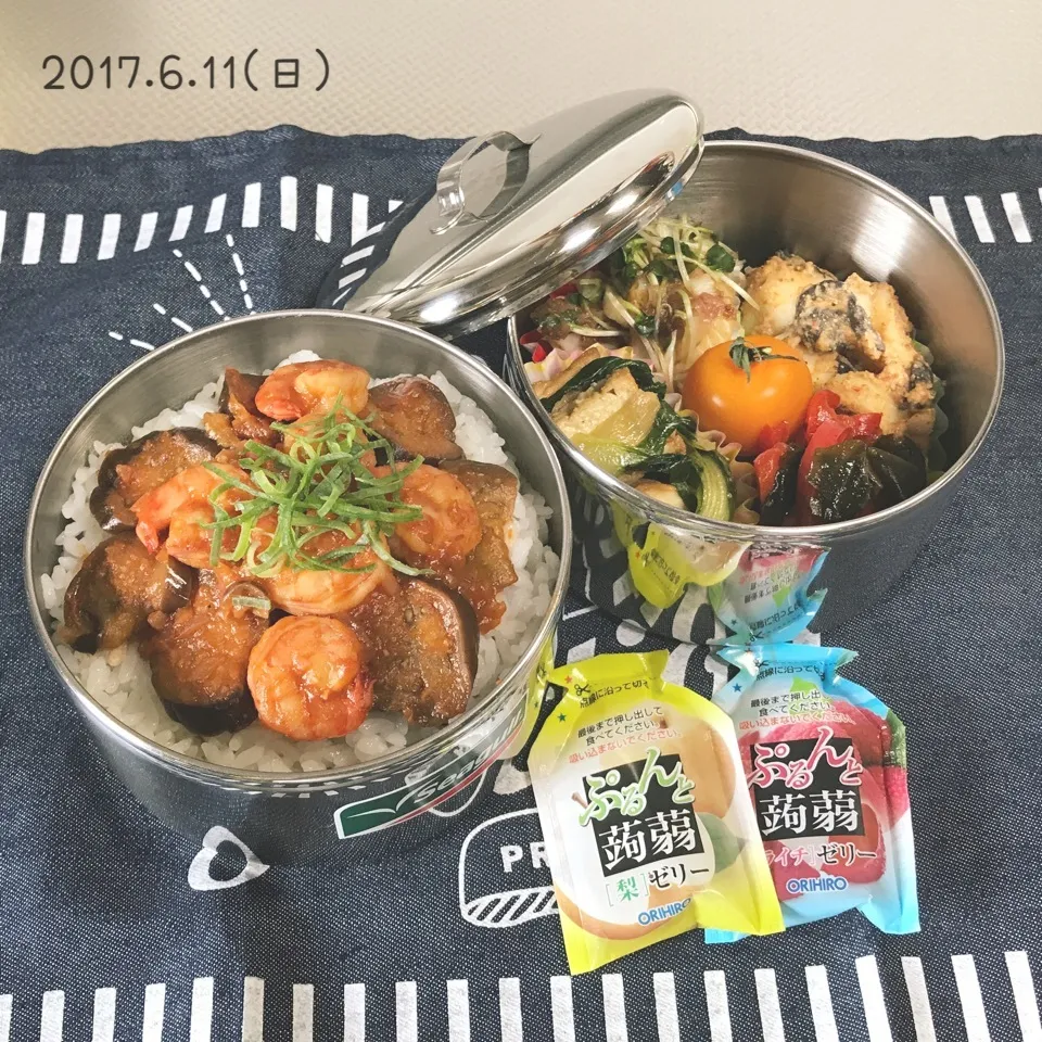 Snapdishの料理写真:旦那さんのお弁当|みきじょ〜さん