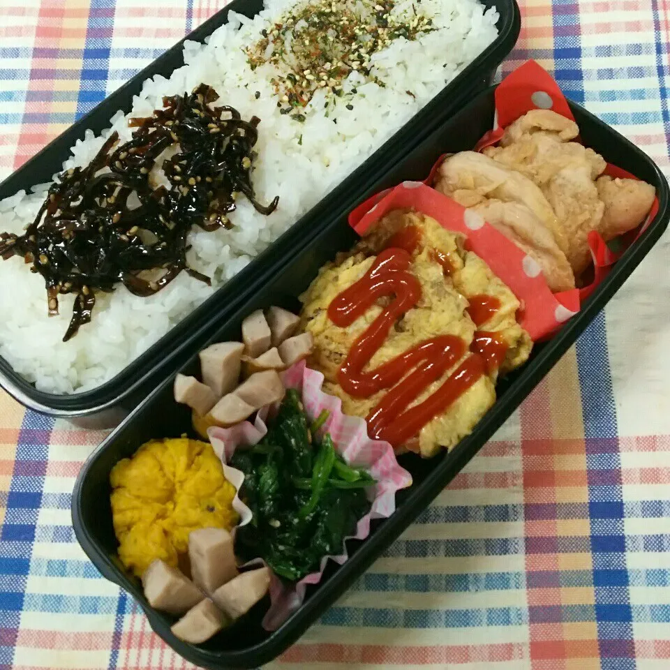 Snapdishの料理写真:息子弁当|まりさん