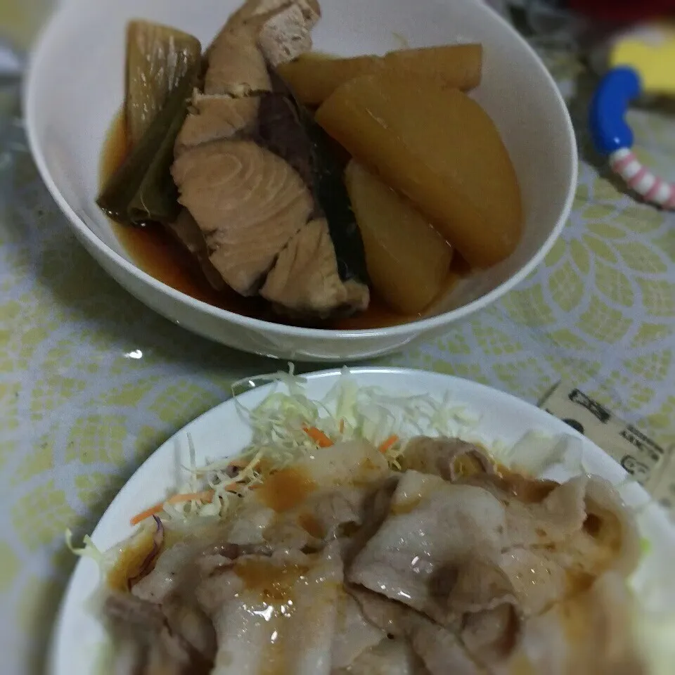 わらさ大根としゃぶしゃぶ🐷|じゅんさん