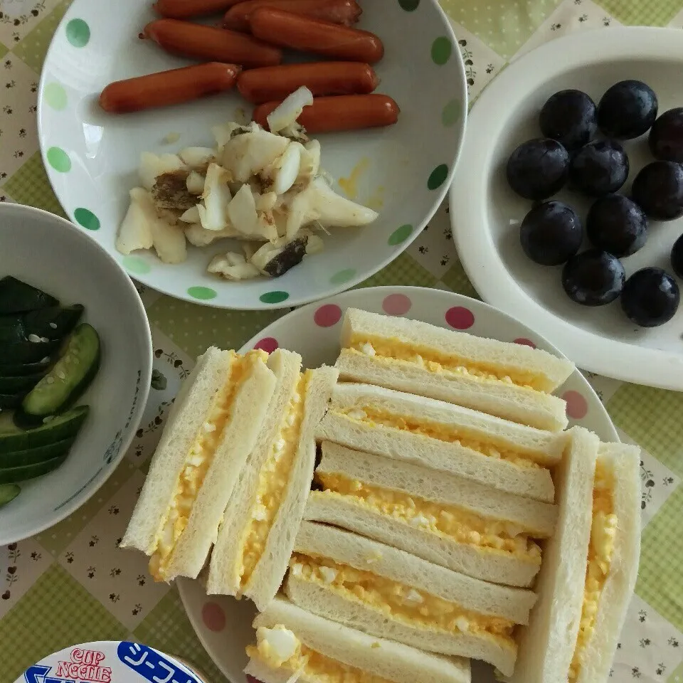 たまごサンド🍞ランチ☀🍴|じゅんさん