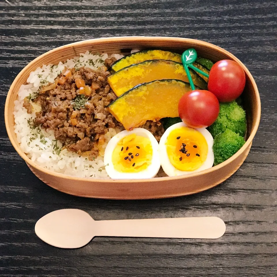 今日の息子くん弁当♡優雨さんのドライカレー弁当♡|yu-chanさん