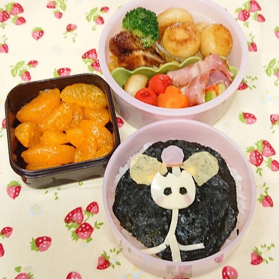 子どもが自分で作ったネマシュ遠足弁当♥️|みちゅあしさん