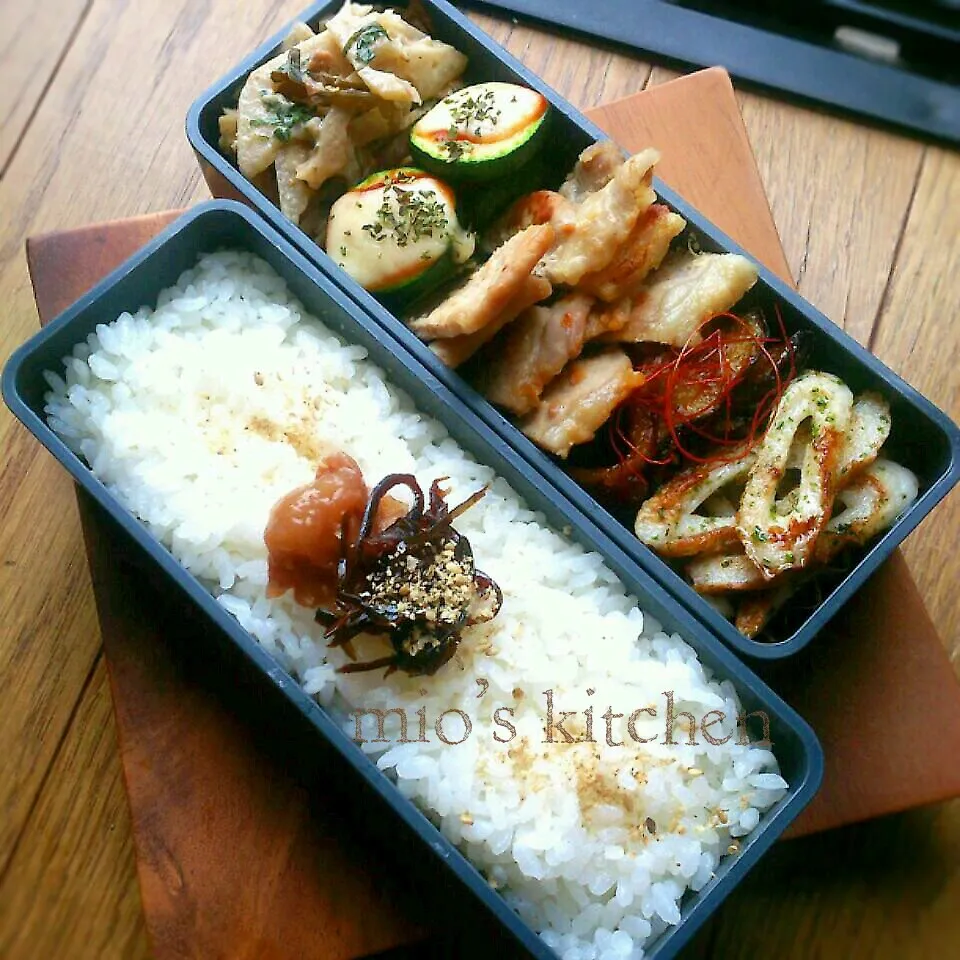 ♡今日のお弁当♡menu有♪|美桜さん