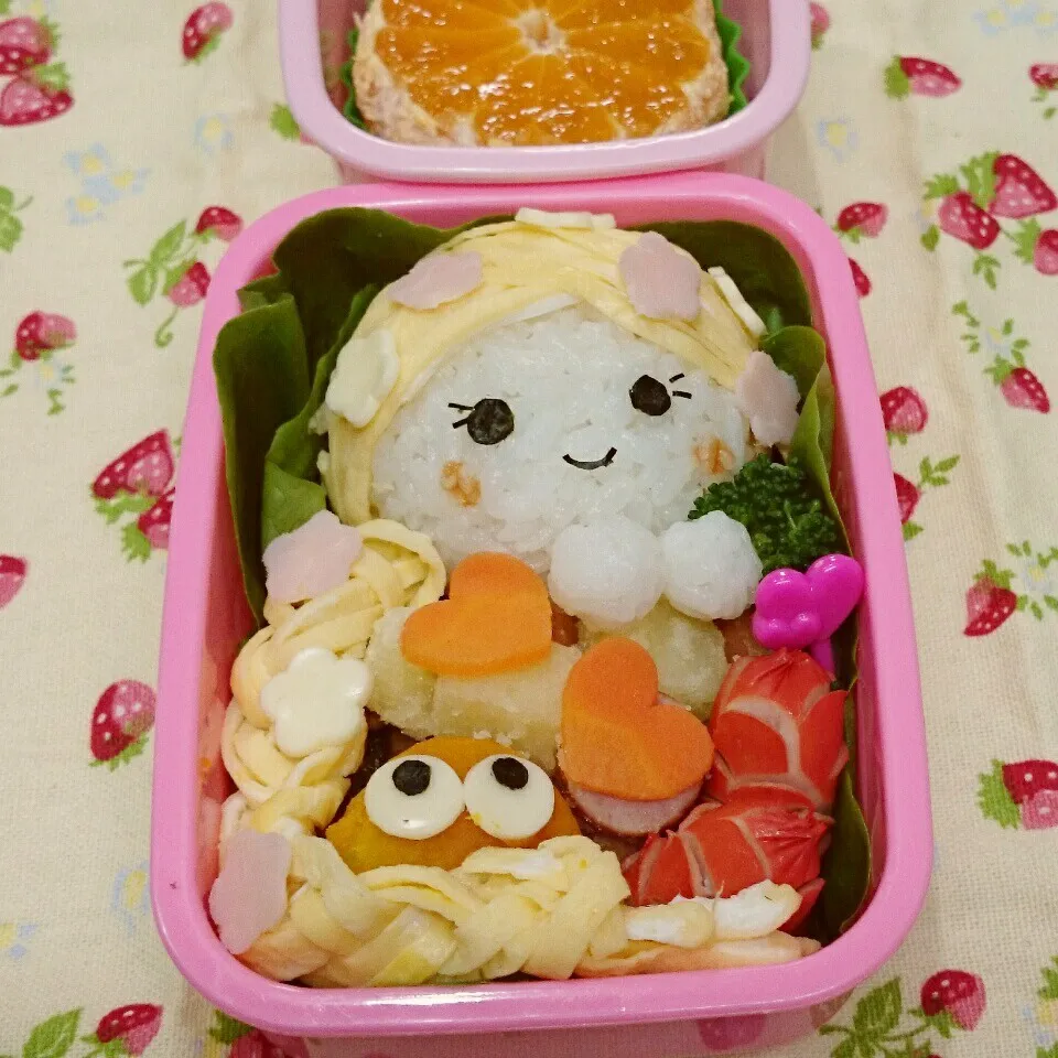 Snapdishの料理写真:ラプンツェル弁当🎵|みちゅあしさん