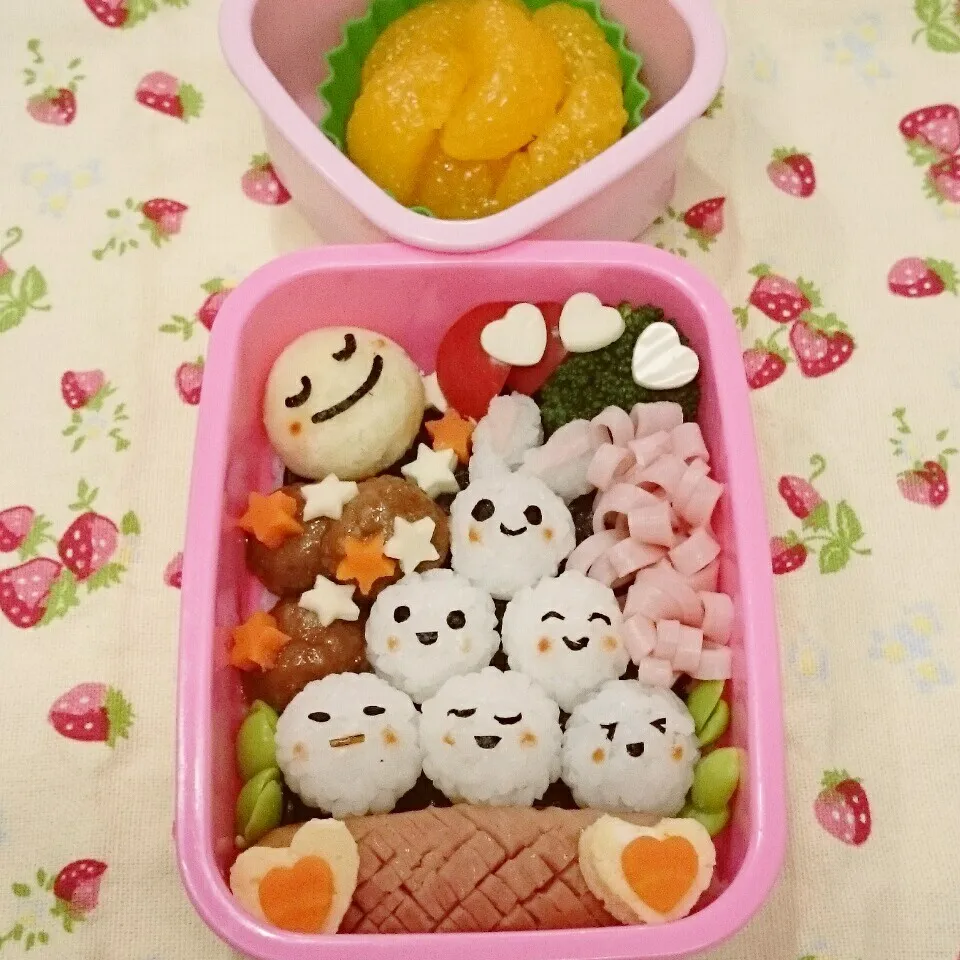 お月見弁当🎵|みちゅあしさん