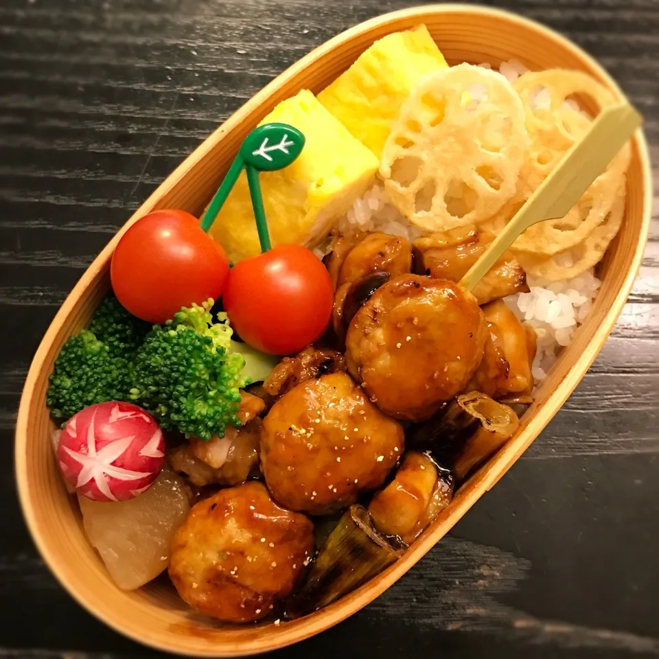 今日の息子くん弁当♡焼き鳥弁当♡|yu-chanさん