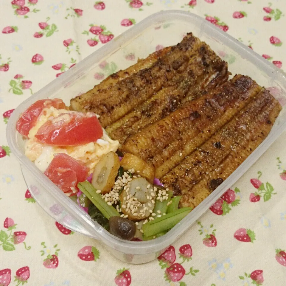 うなぎのっけ弁当🎵|みちゅあしさん