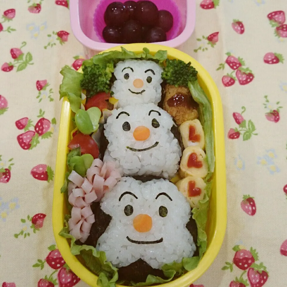 おむすびまん＆こむすびまん弁当🎵|みちゅあしさん