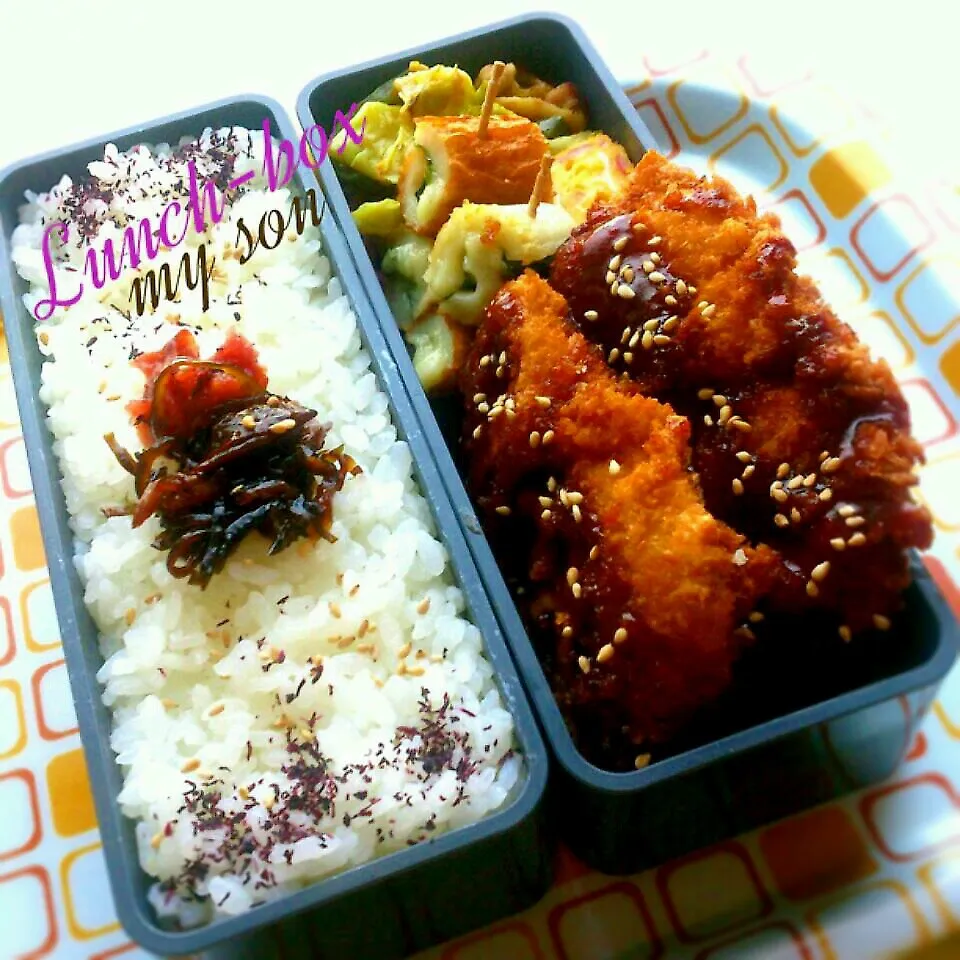 Snapdishの料理写真:☆今日のお弁当☆内容記載♪|美桜さん