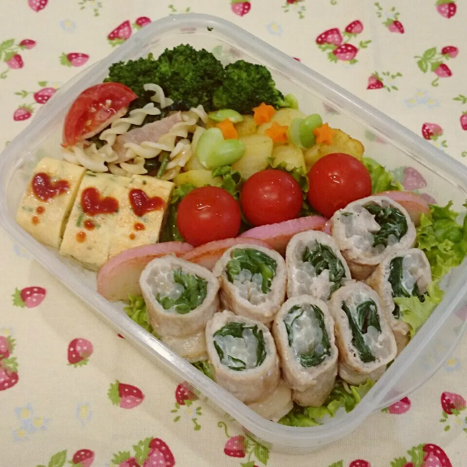 6月15日 今日ののっけ弁当🎵|みちゅあしさん