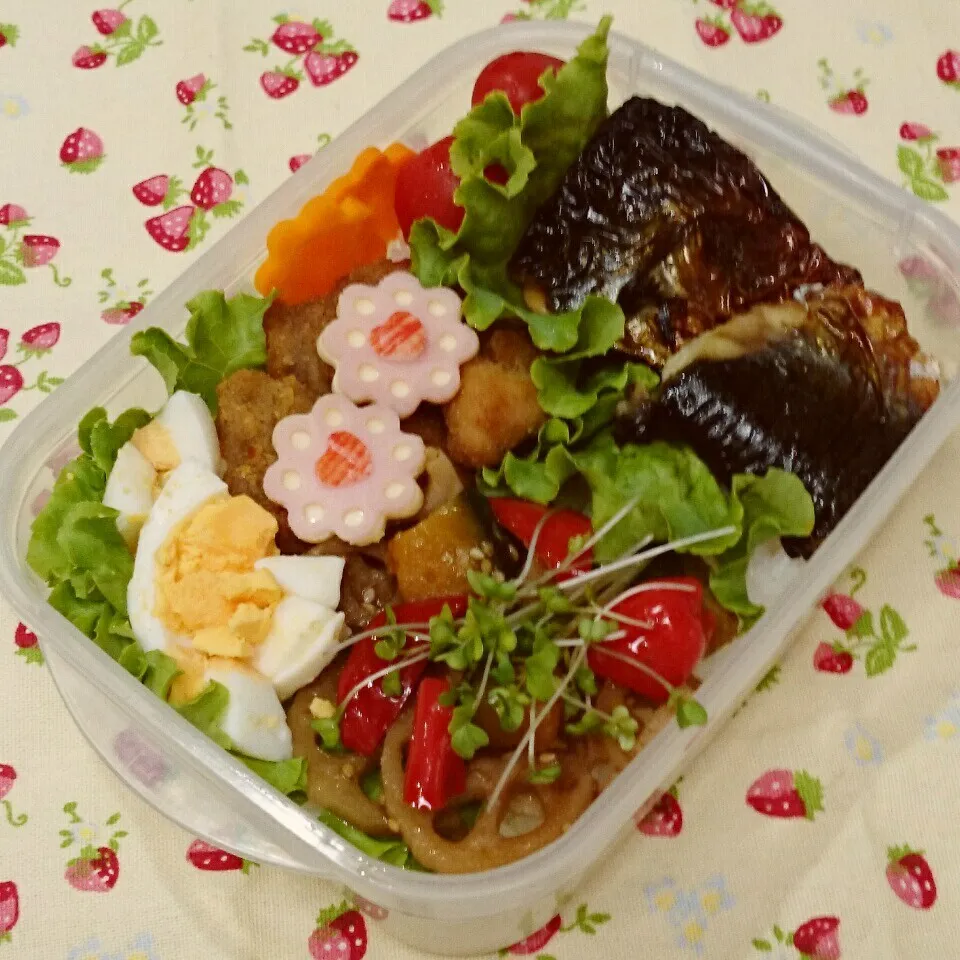 今日ののっけ弁当🎵|みちゅあしさん