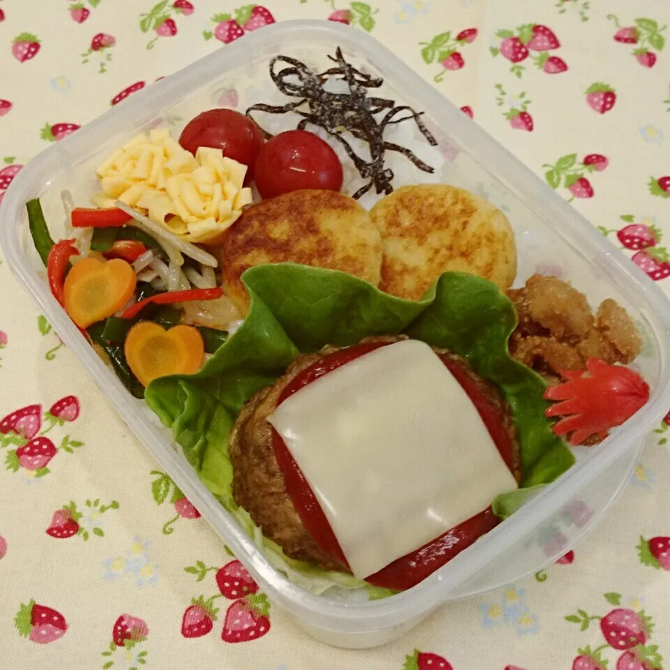 今日の のっけ弁当🎵|みちゅあしさん