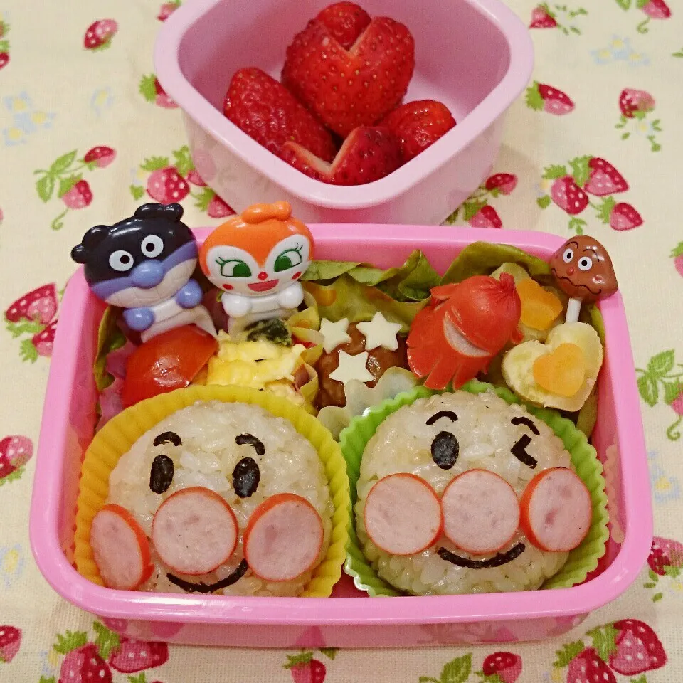 アンパンマンおにぎり弁当♪|みちゅあしさん