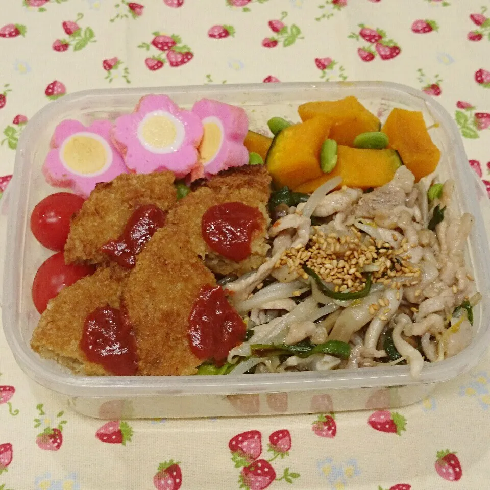 Snapdishの料理写真:今日の のっけ弁当♪|みちゅあしさん