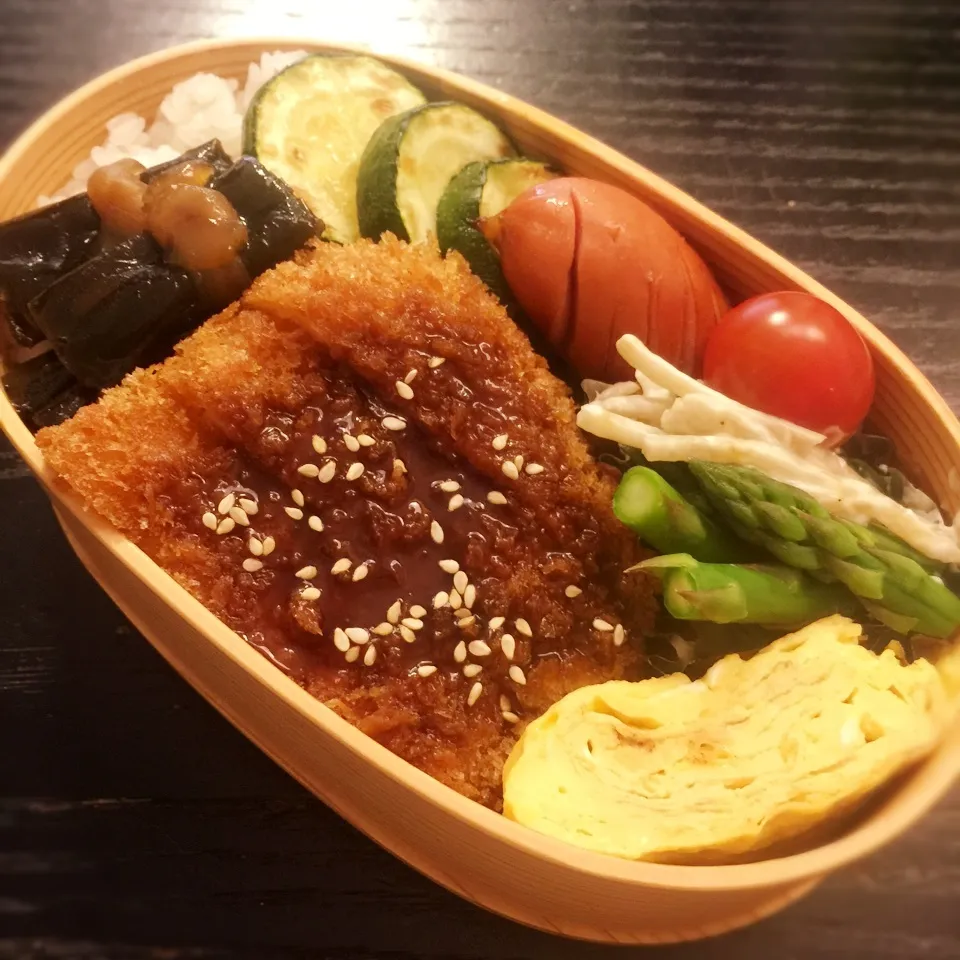 今日の息子くん弁当♡とんかつ弁当♡|yu-chanさん