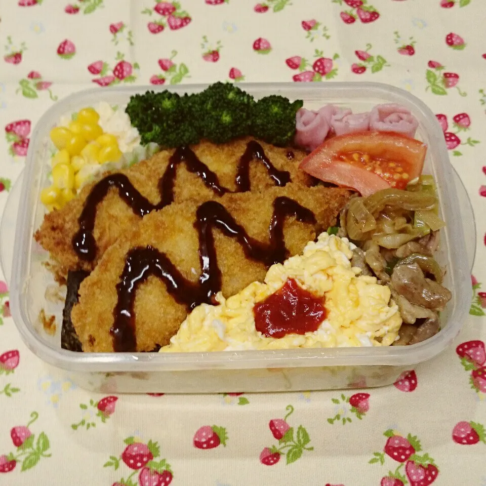 Snapdishの料理写真:海苔弁当♪|みちゅあしさん