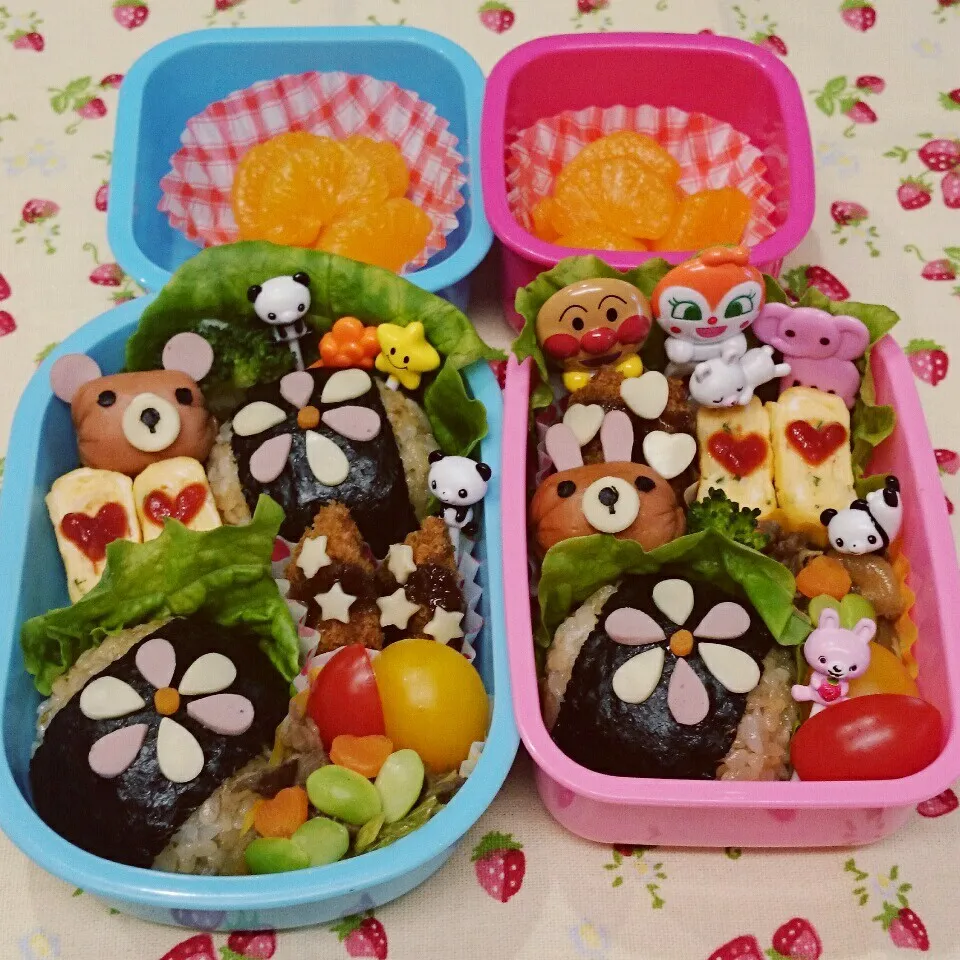 おかか おにぎり弁当♪|みちゅあしさん