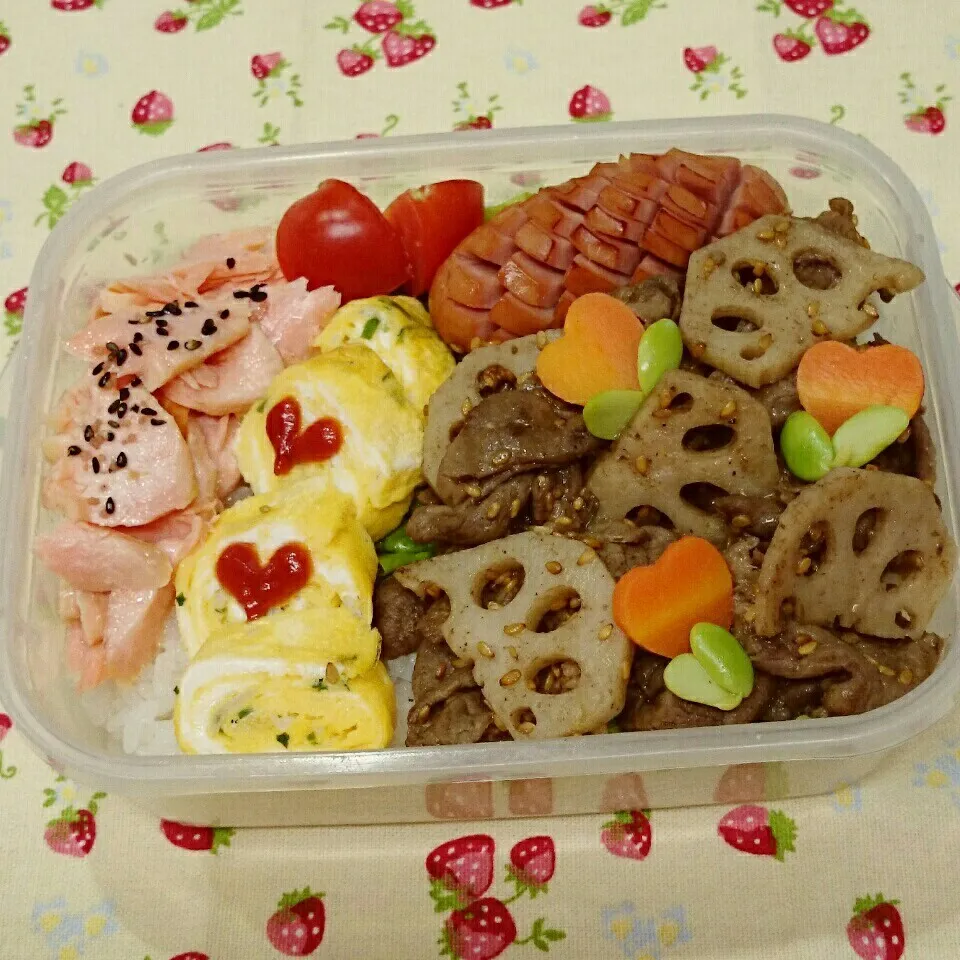 主人の のっけ弁当♪|みちゅあしさん