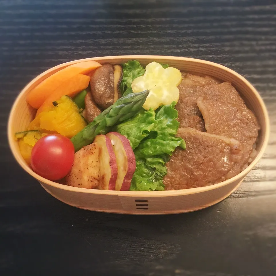 今日のお弁当♡焼肉弁当♡|yu-chanさん