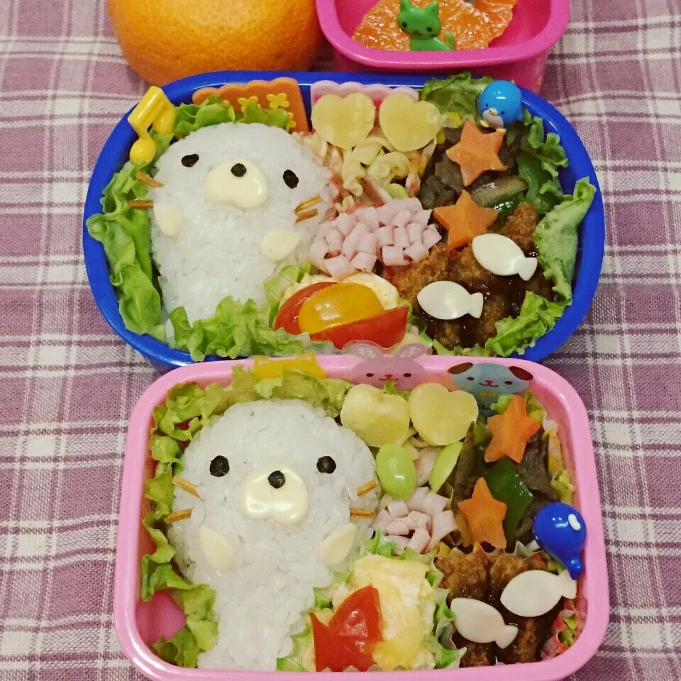 アザラシさん弁当♪|みちゅあしさん