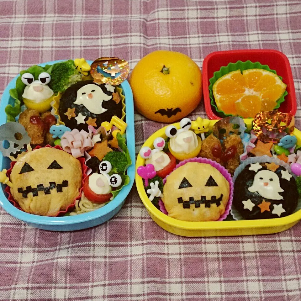 ハロウィン弁当♪|みちゅあしさん