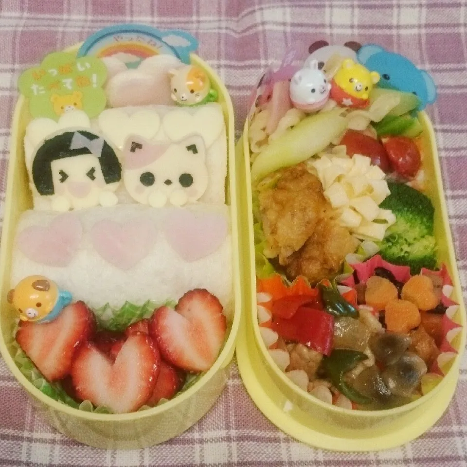 遠足弁当♪|みちゅあしさん