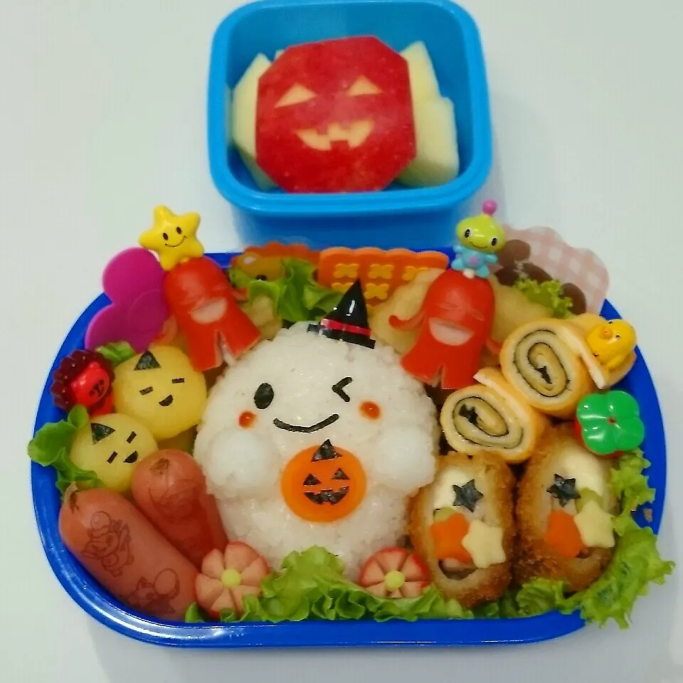 ハロウィン弁当♪|みちゅあしさん