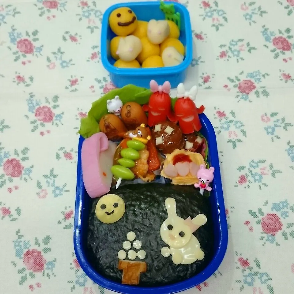 お月見弁当♪|みちゅあしさん