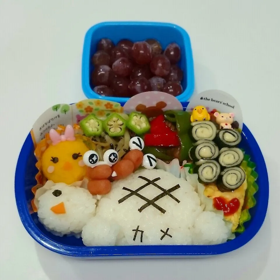 カメさん弁当♪|みちゅあしさん