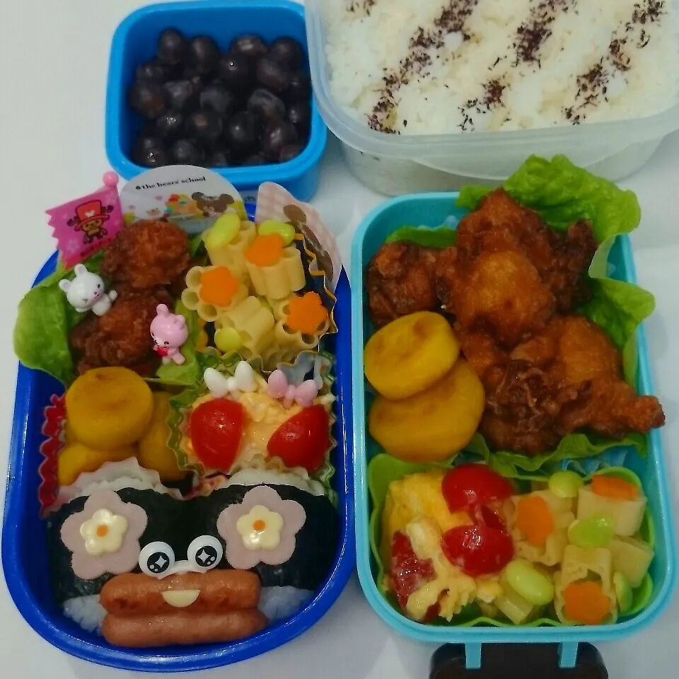 父子弁当♪|みちゅあしさん