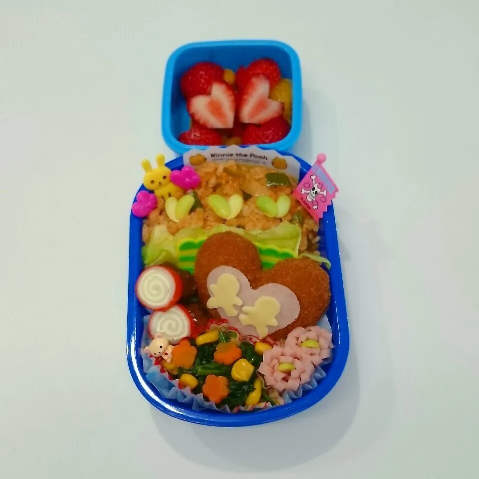 母の日ありがとう♪弁当♪|みちゅあしさん