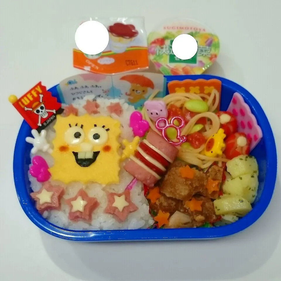 スポンジボブ！？弁当♪|みちゅあしさん