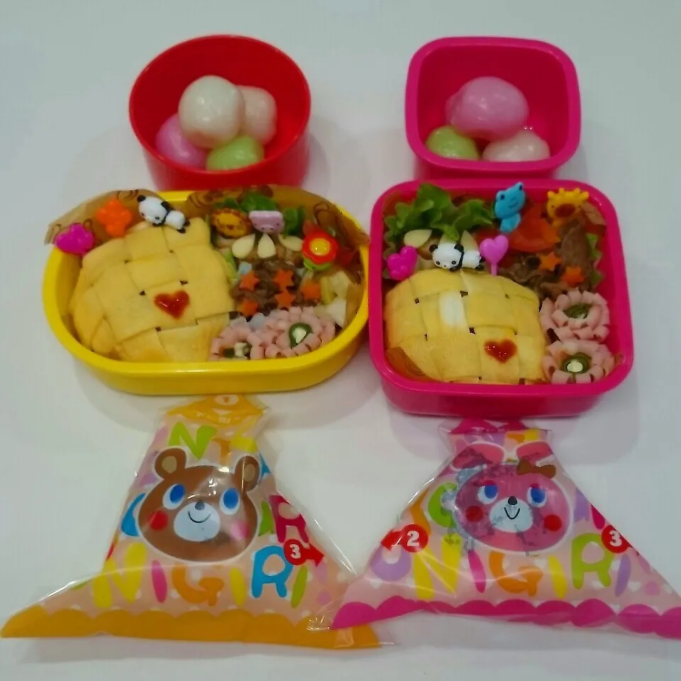 オムソバ弁当♪|みちゅあしさん