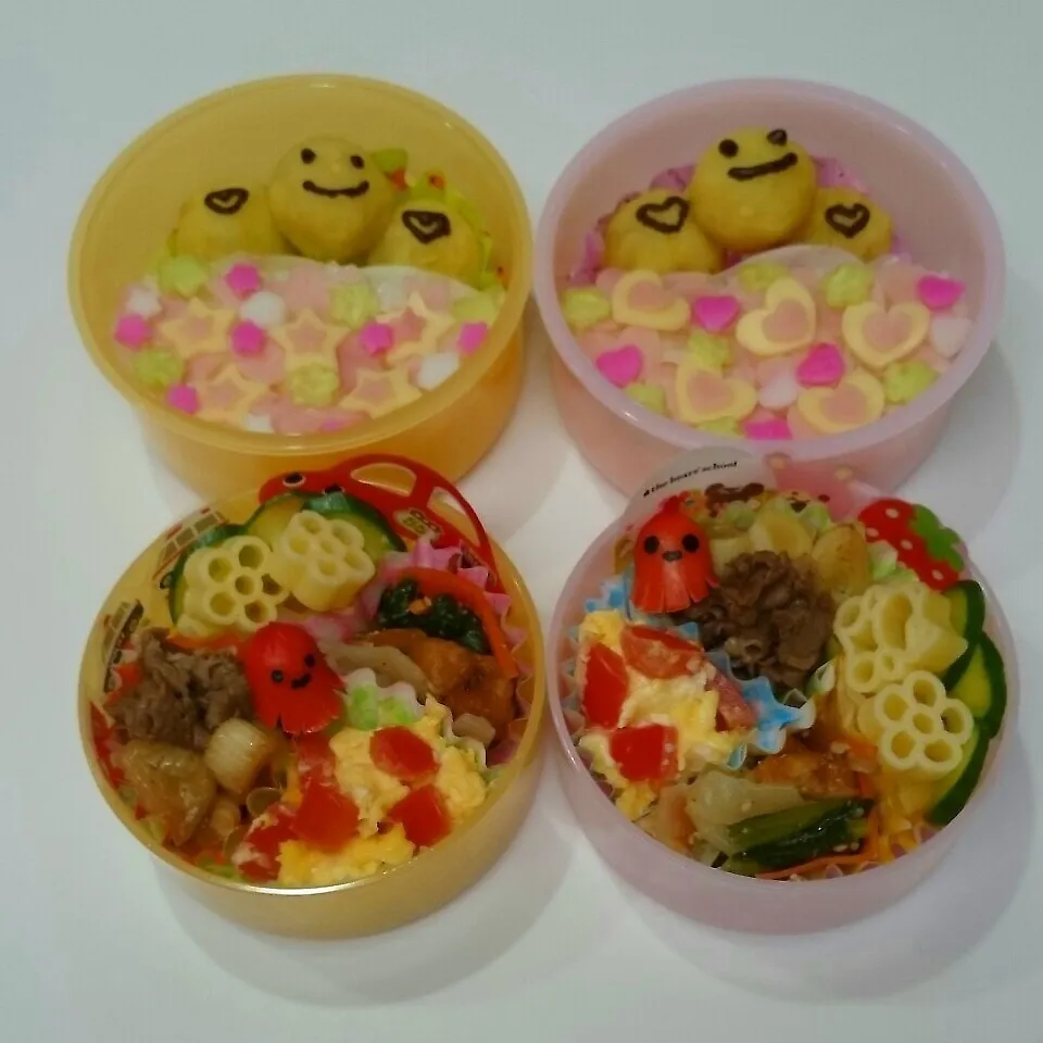 春っぽい ご飯の お弁当♪|みちゅあしさん