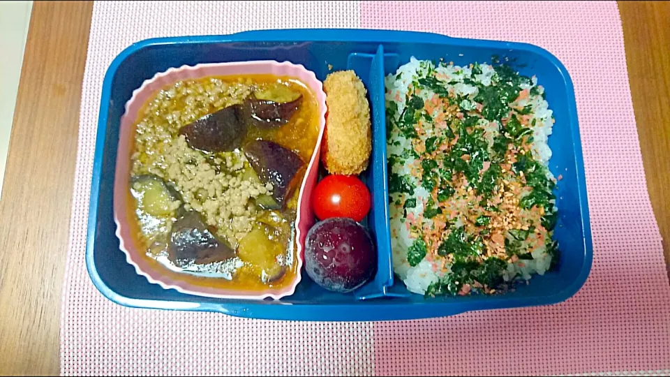 麻婆茄子🎵旦那さんお弁当🎵😊|かおるcitronさん