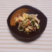 ミョウガと京あげの和え物。|NICOさん