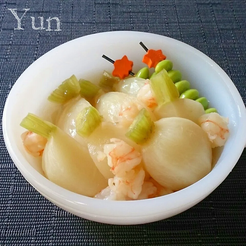 カブの煮物・えび餡掛け|Yunさん